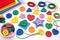 Really Big Buttons, Assorted Shapes & Colors, 120 Count (1 lb) – Large Buttons for Kids Crafts & Sewing